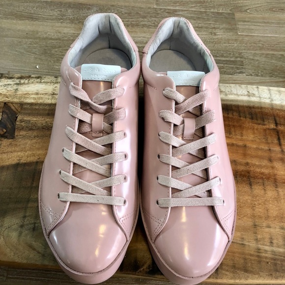 rag and bone pink sneakers